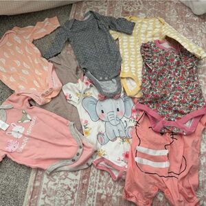 Adorable Baby Onesies Set